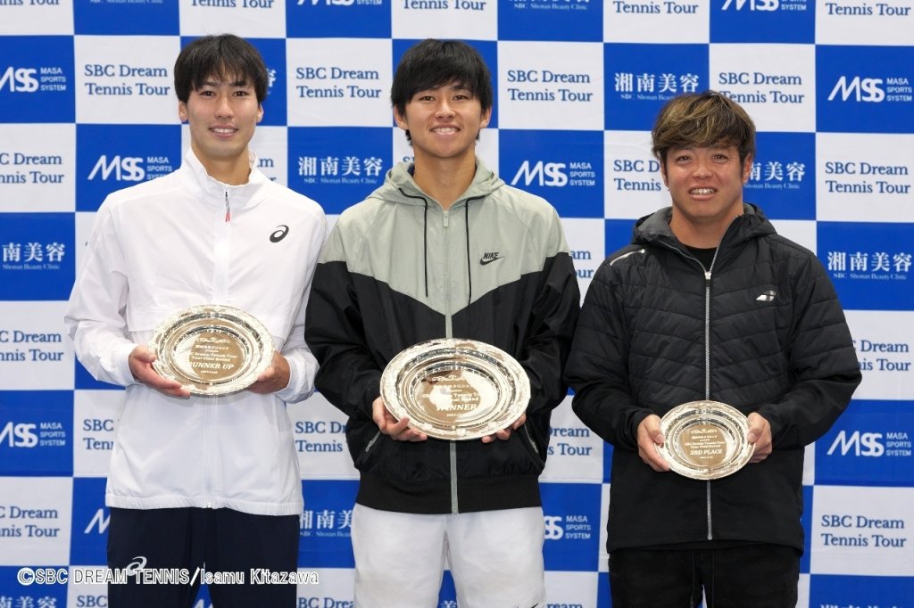 来年のグランドスラム出場を本気で狙う好調の山口芽生と中川直樹が初優勝！賞金1000万円を獲得！ |  湘南美容クリニックPresents「SBCドリームテニスツアー」